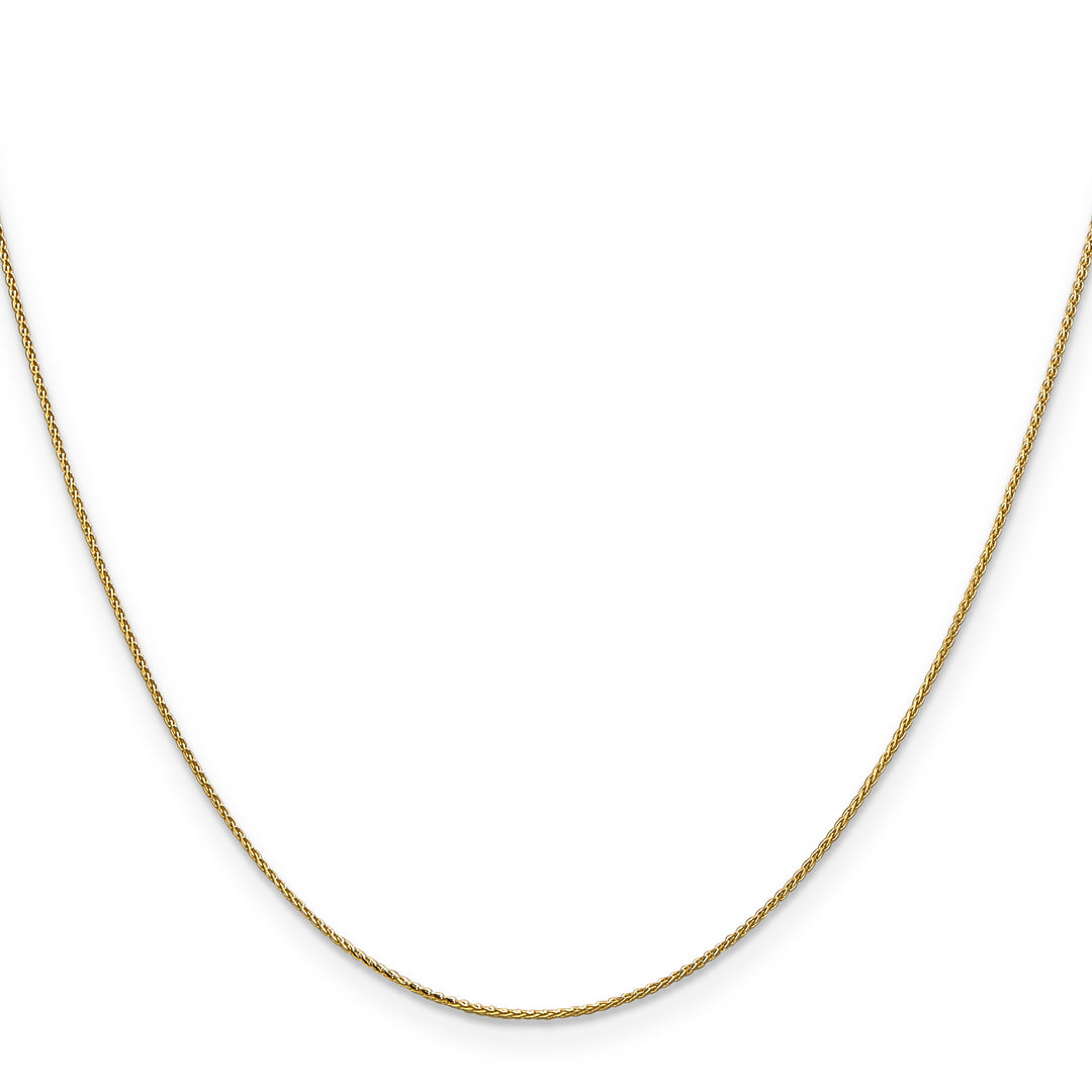 14k .85mm D/C Spiga with Spring Ring Clasp Chain