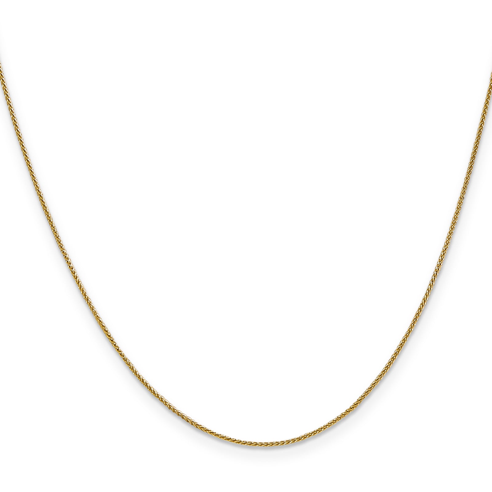 14k .85mm Spiga with Lobster Clasp Chain
