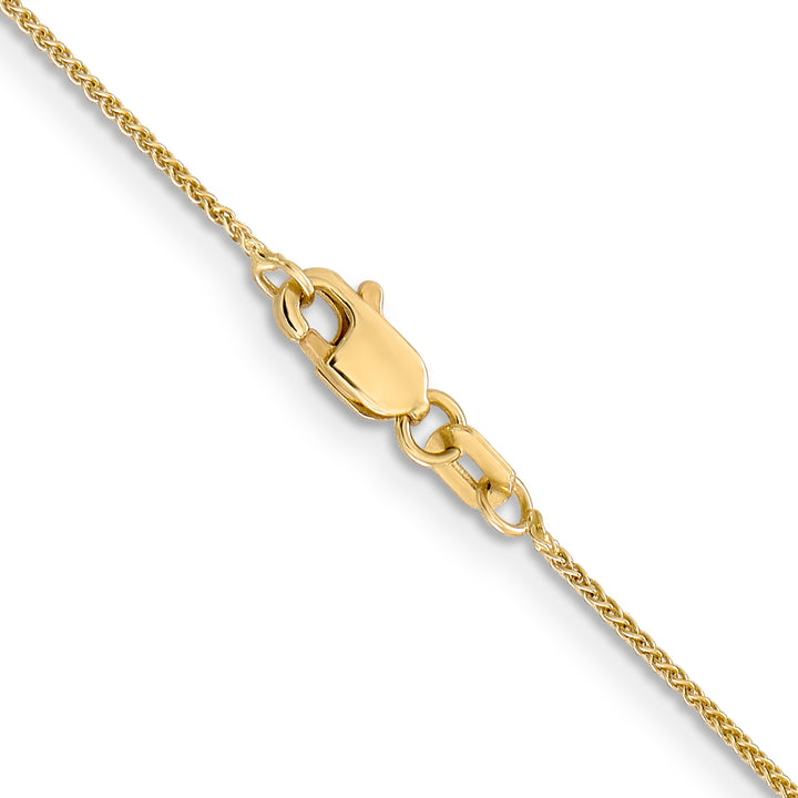 14k .85mm Spiga with Lobster Clasp Chain