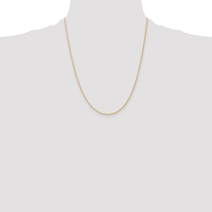 14k 1.1mm Baby Rope Chain