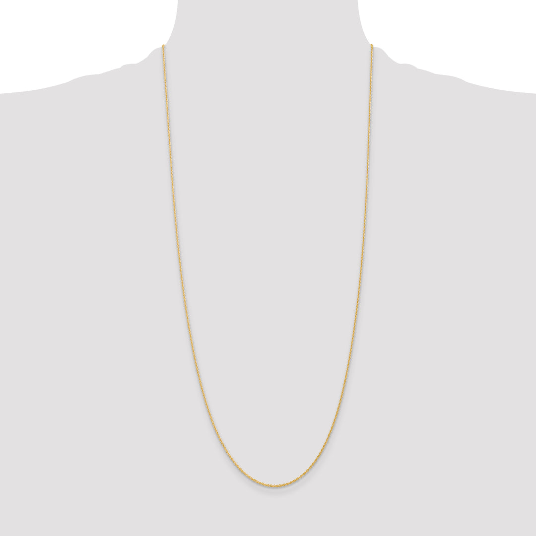 14k 1.1mm Baby Rope Chain
