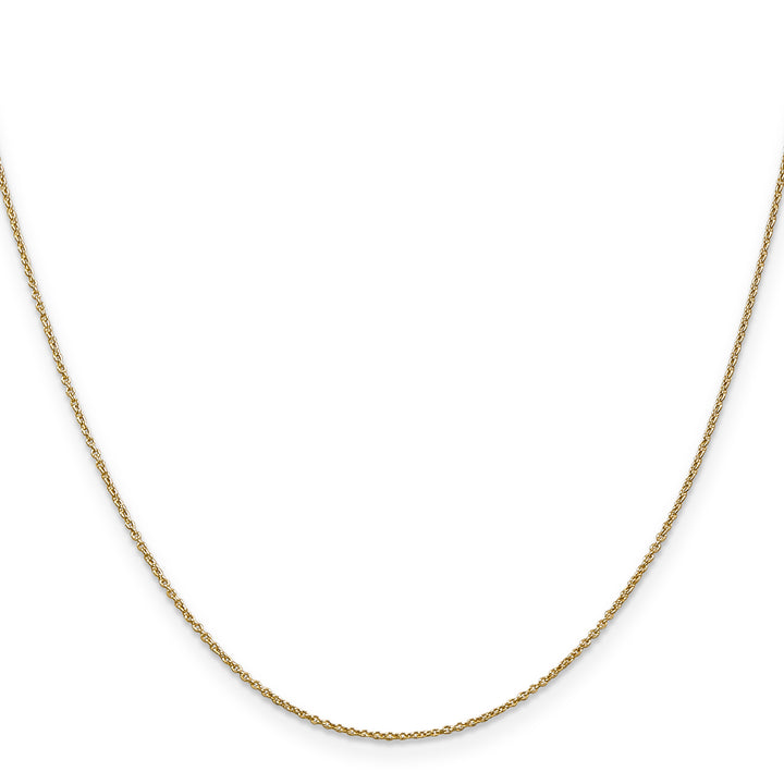 14k .9mm Cable with Lobster Clasp Chain
