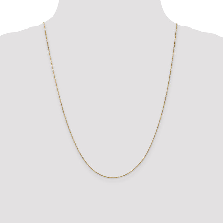 14k .9mm Cable with Lobster Clasp Chain