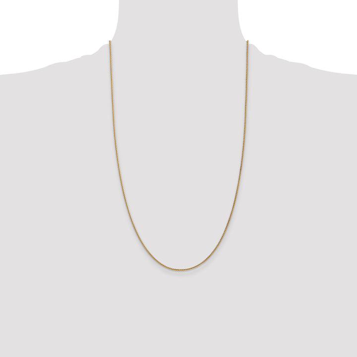 14k 1.25mm Spiga Chain
