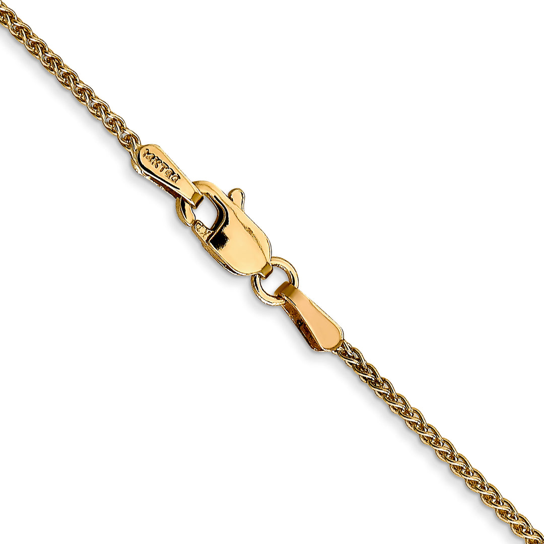14k 1.2mm Cable Chain