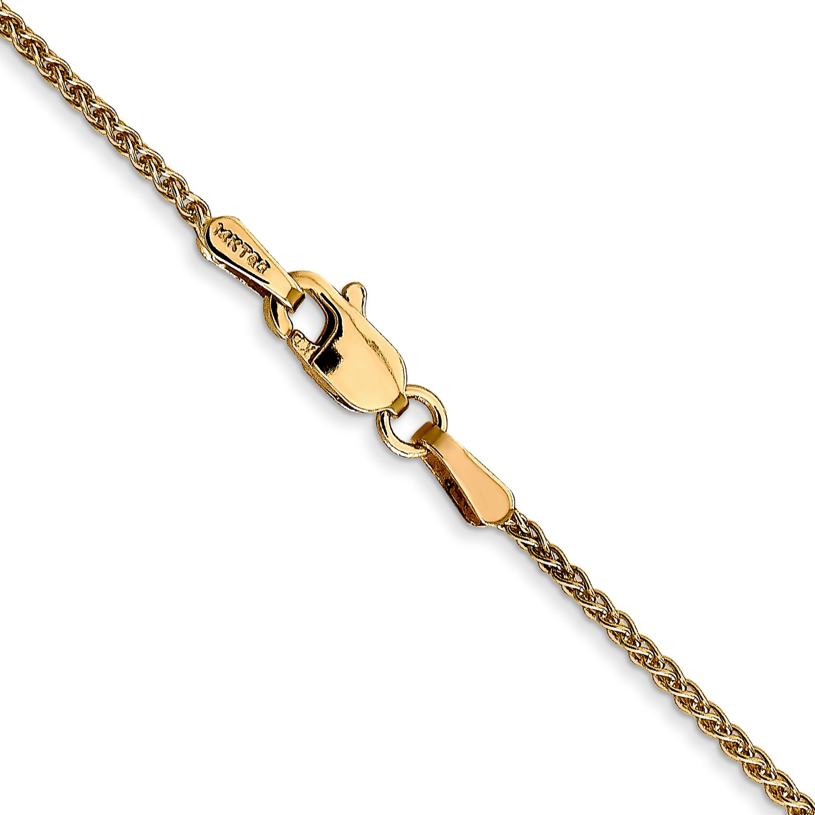 14k 1.2mm Cable Chain
