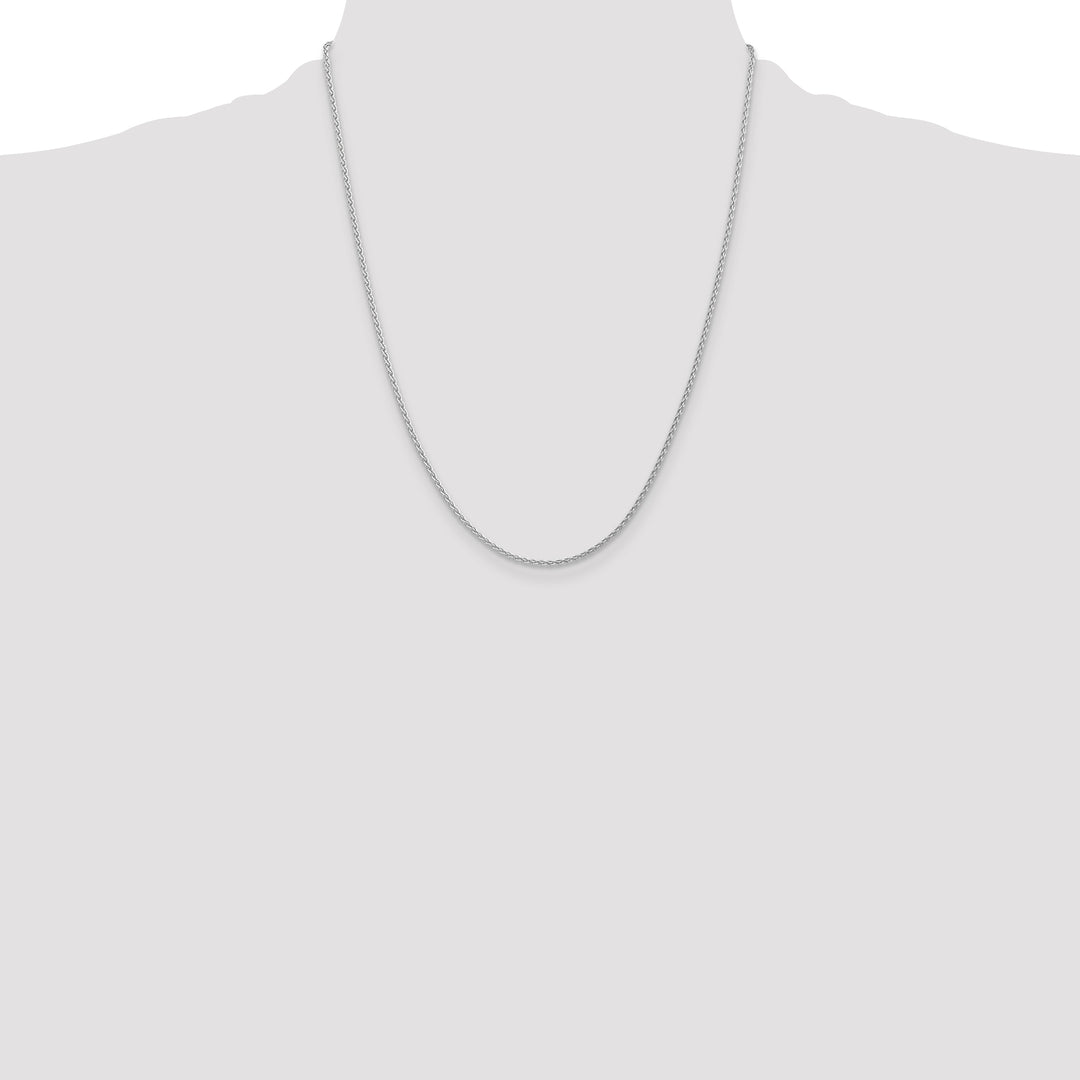 14k White Gold 1.75mm ParisianWheat Chain