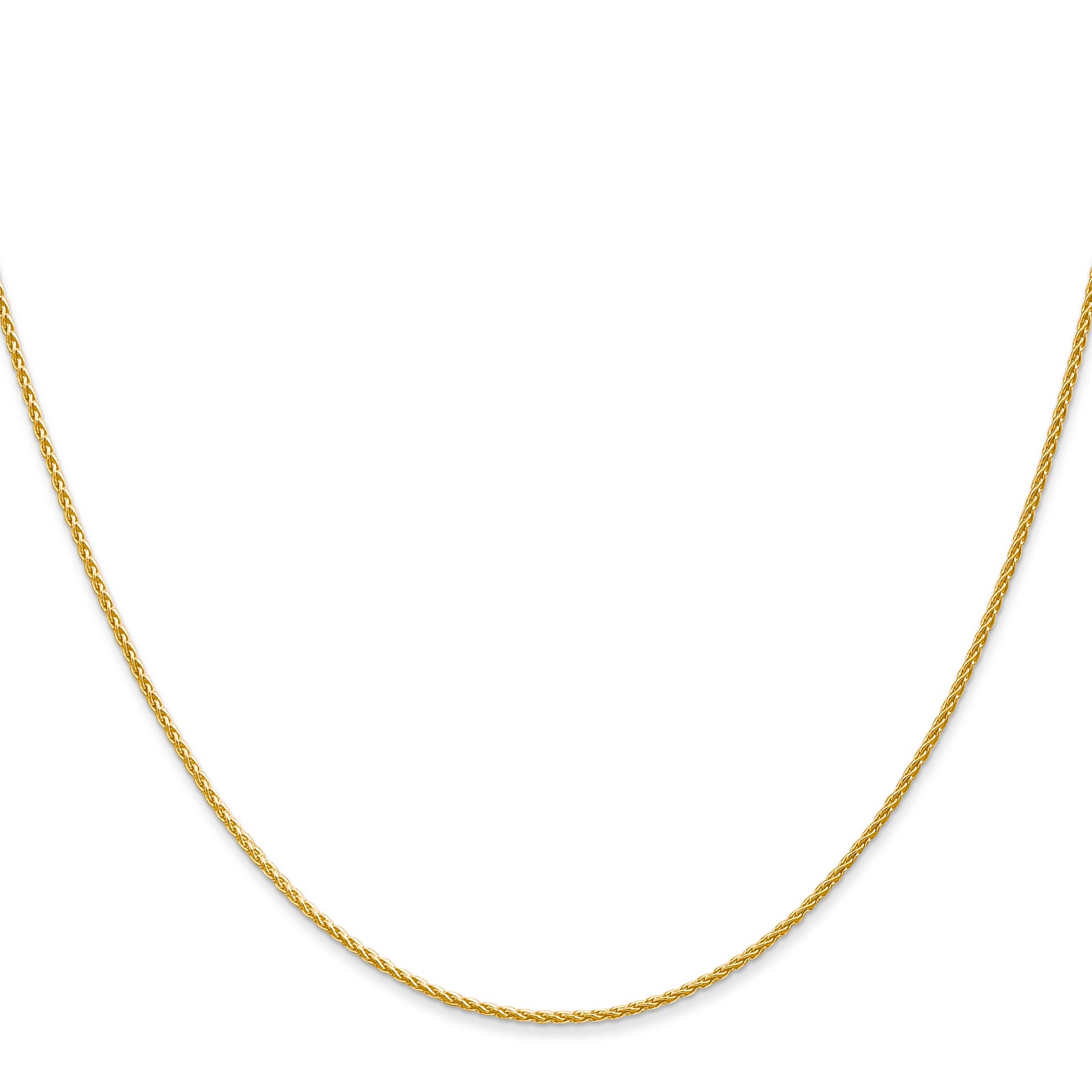 14k 1.2mm Parisian Wheat Chain