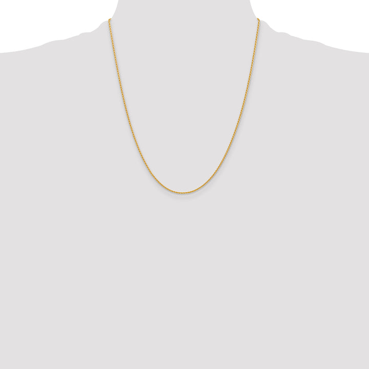 14k 1.5mm Parisian Wheat Chain