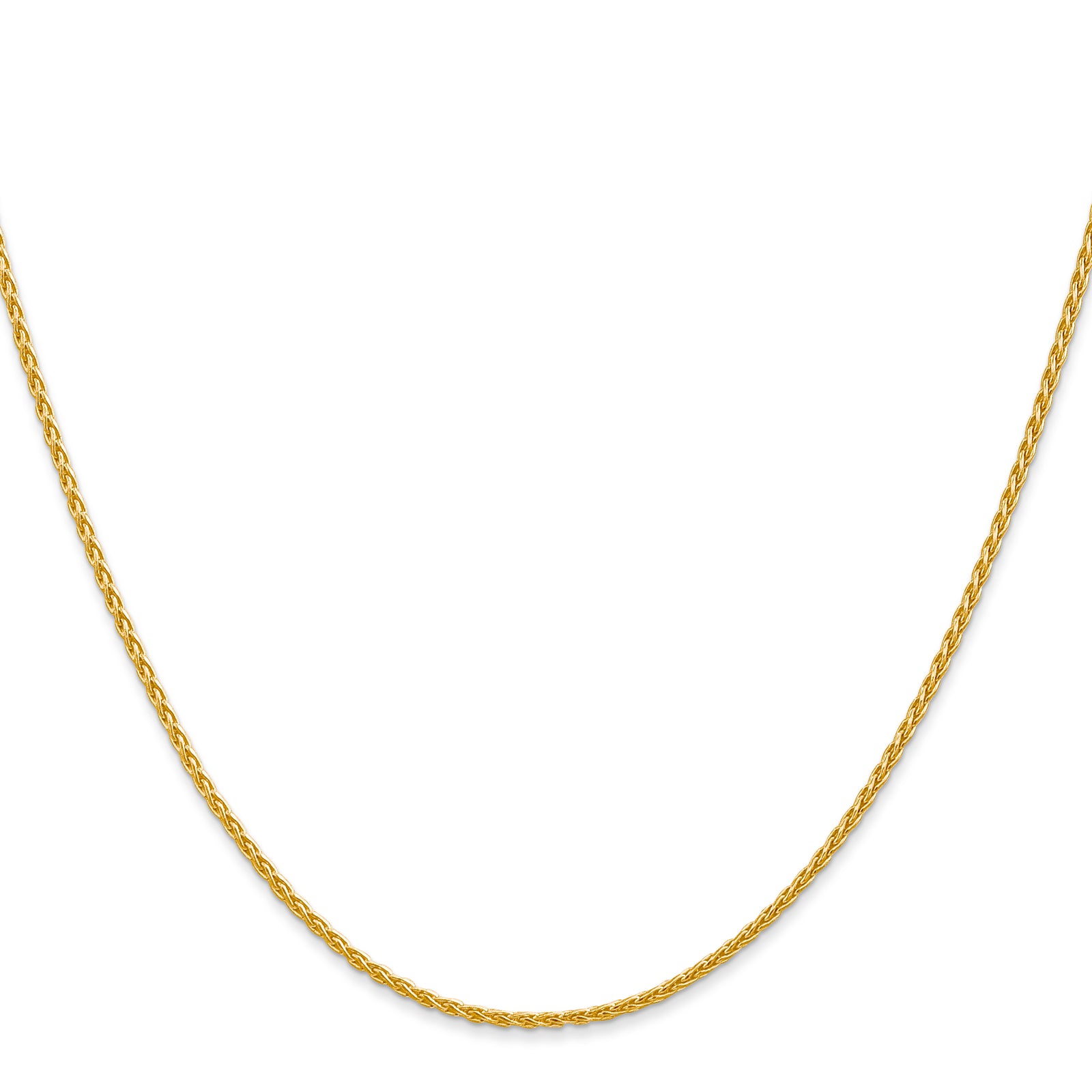 14k 1.5mm Parisian Wheat Chain
