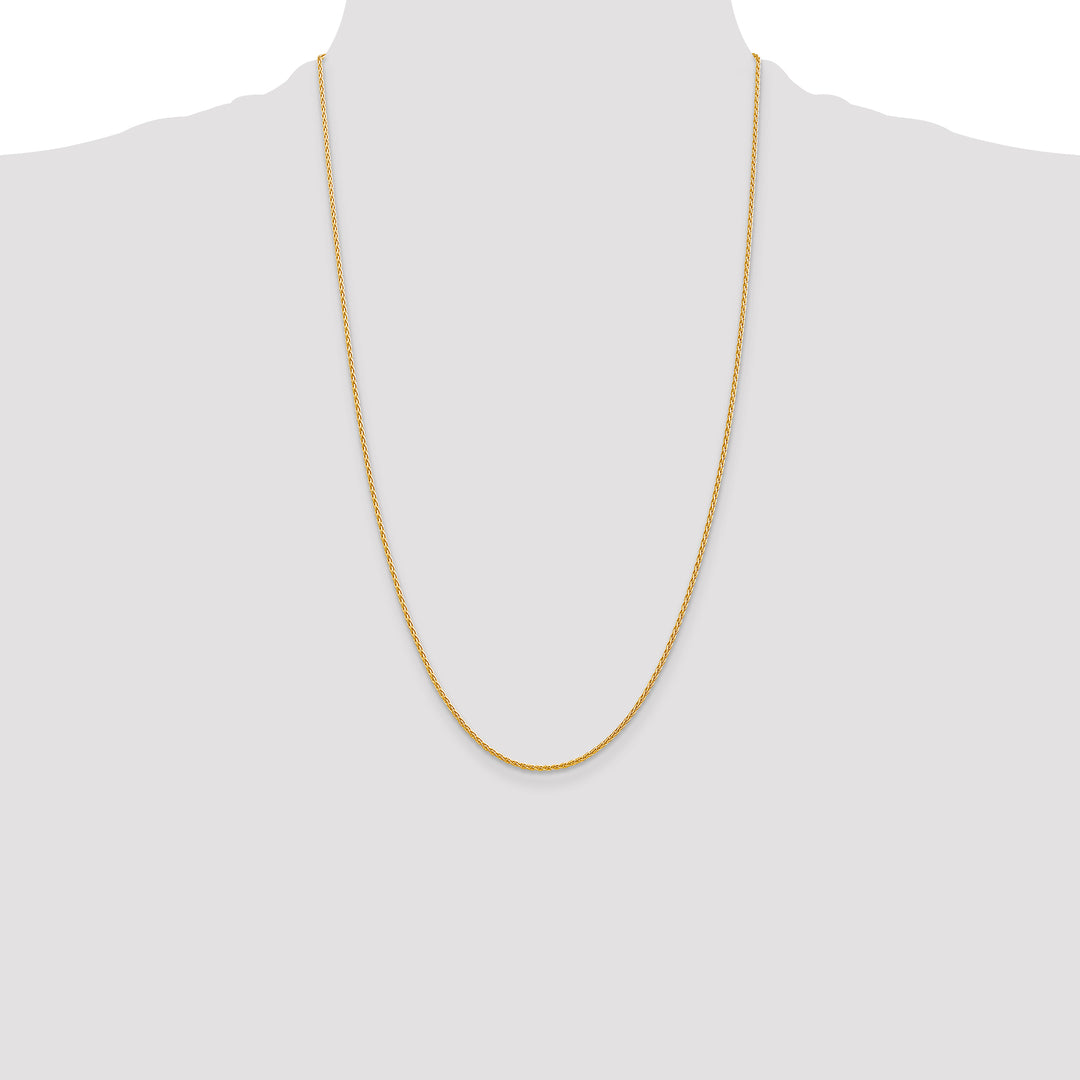 14k 1.5mm Parisian Wheat Chain