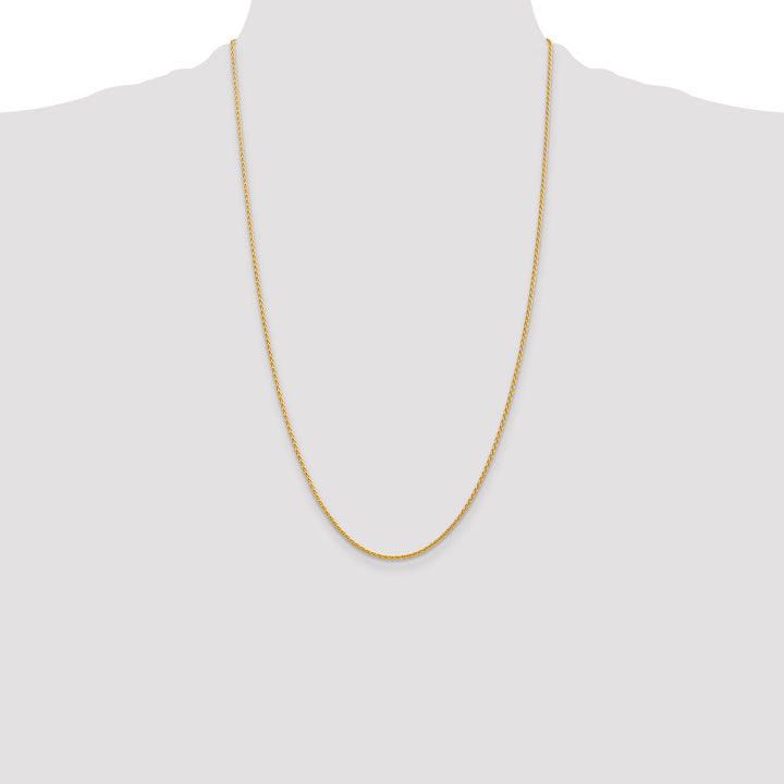 14k 1.5mm Parisian Wheat Chain