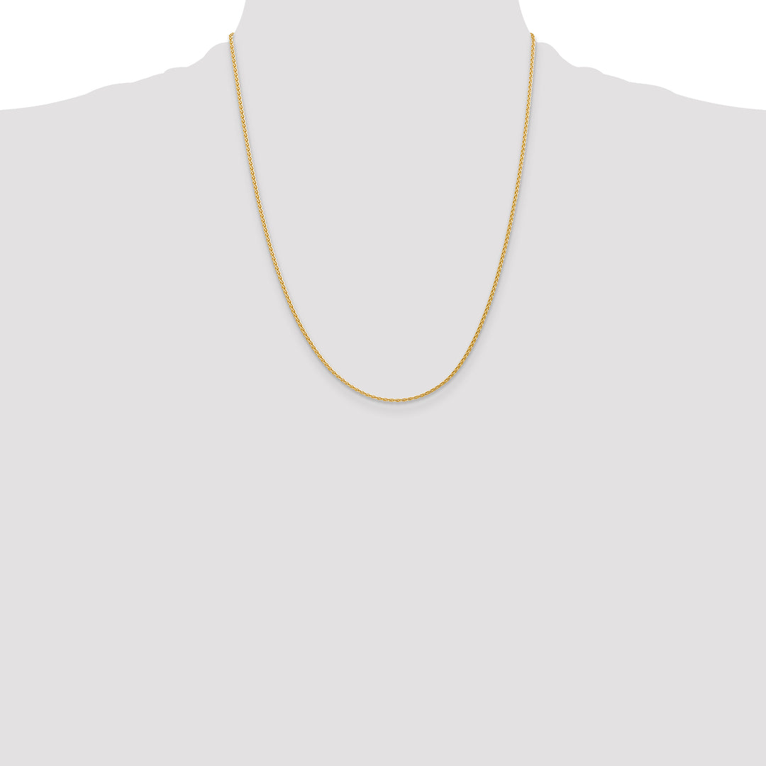 14k 1.75mm Parisian Wheat Chain