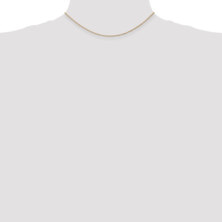 14k .8mm Light-Baby Rope Chain