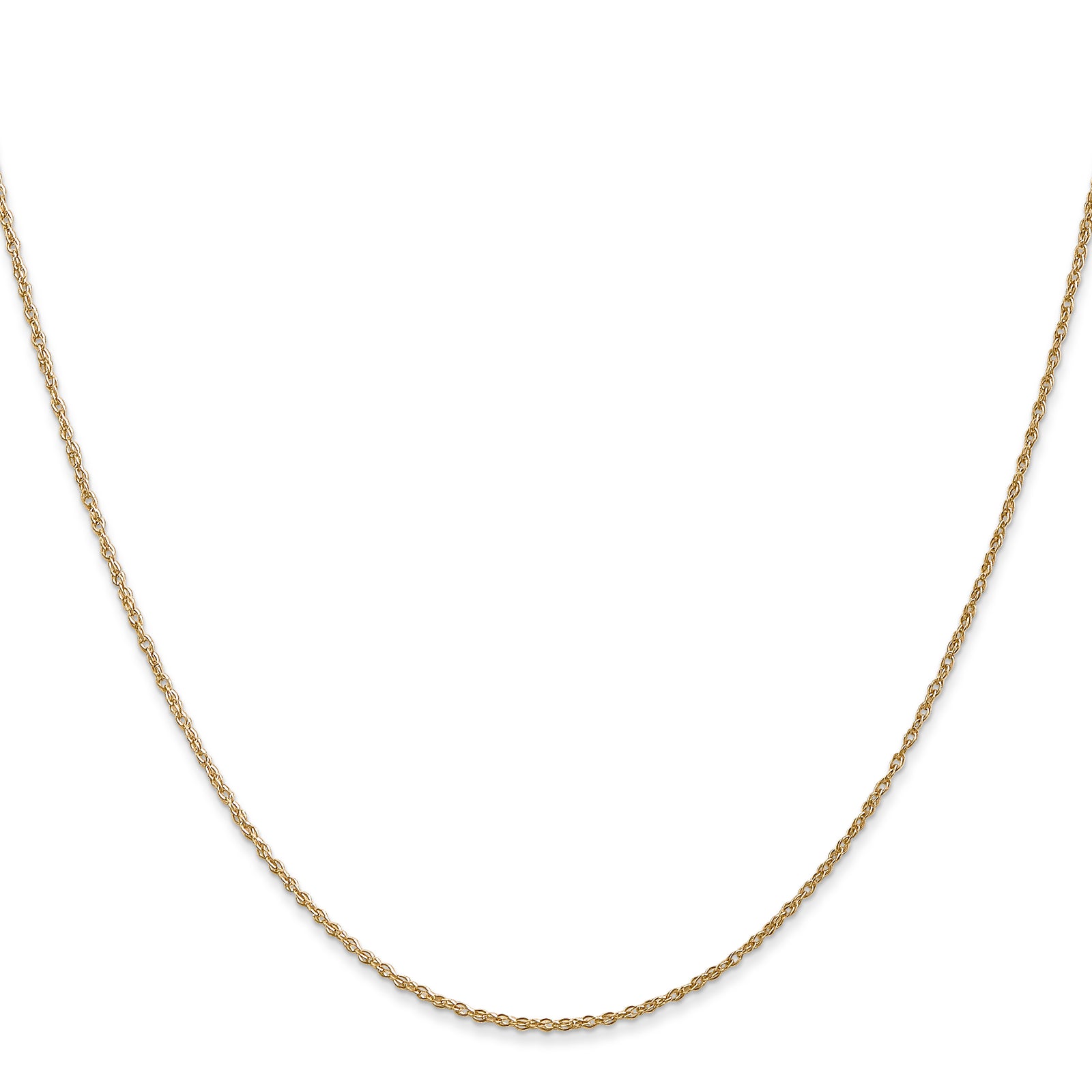 14k .8mm Light-Baby Rope Chain