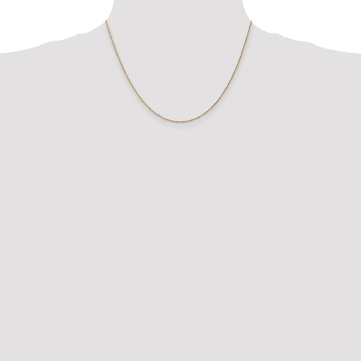 14k .8mm Light-Baby Rope Chain