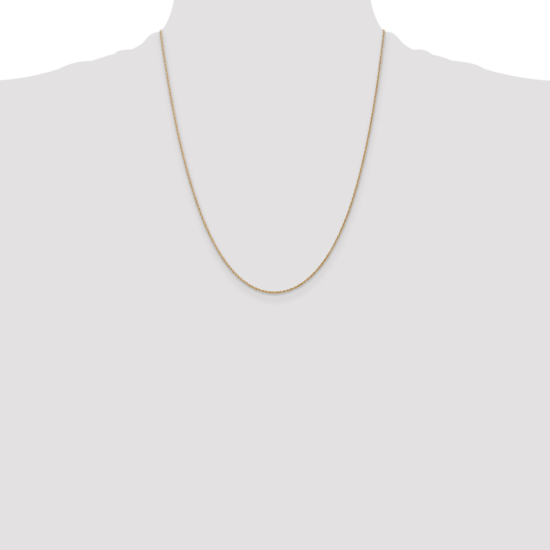 14k .8mm Light-Baby Rope Chain
