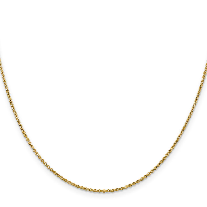 14k 1.4mm Forzantine Cable Chain
