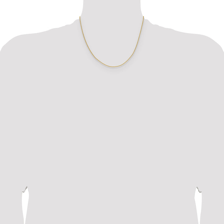 14k 1.5mm Cable Chain