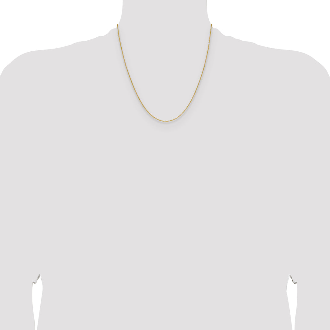 14k 1.5mm Cable Chain