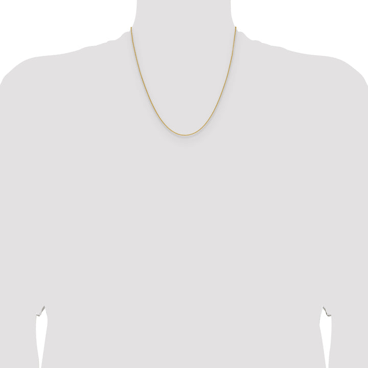 14k 1.5mm Cable Chain