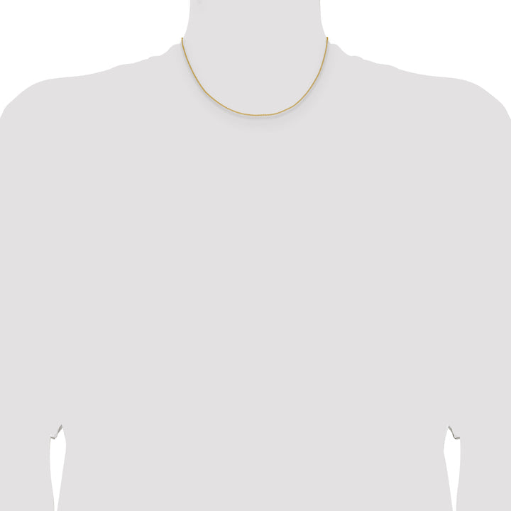 14k 1.5mm Cable Chain