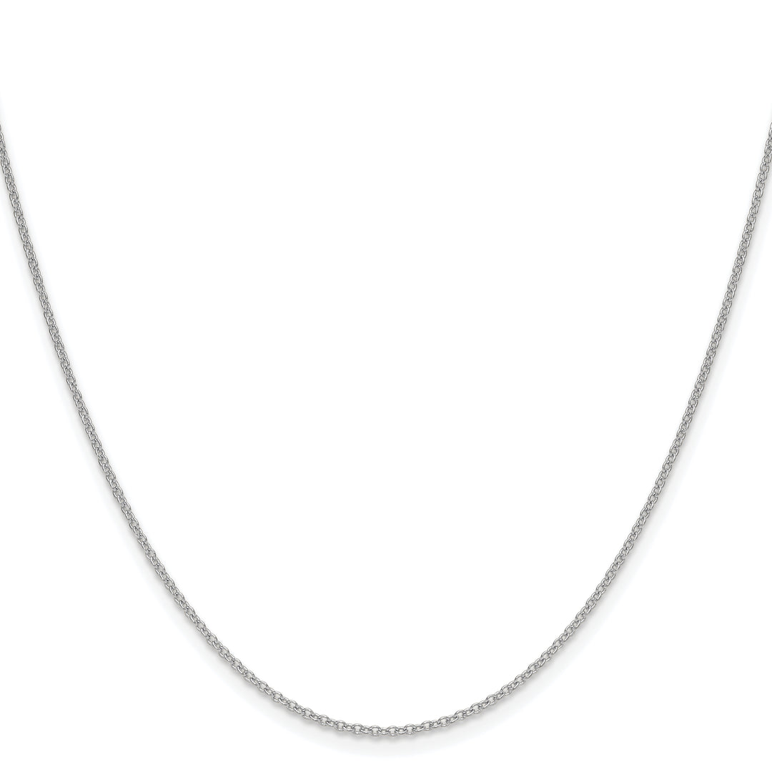14k White Gold 1.5mm Cable Chain