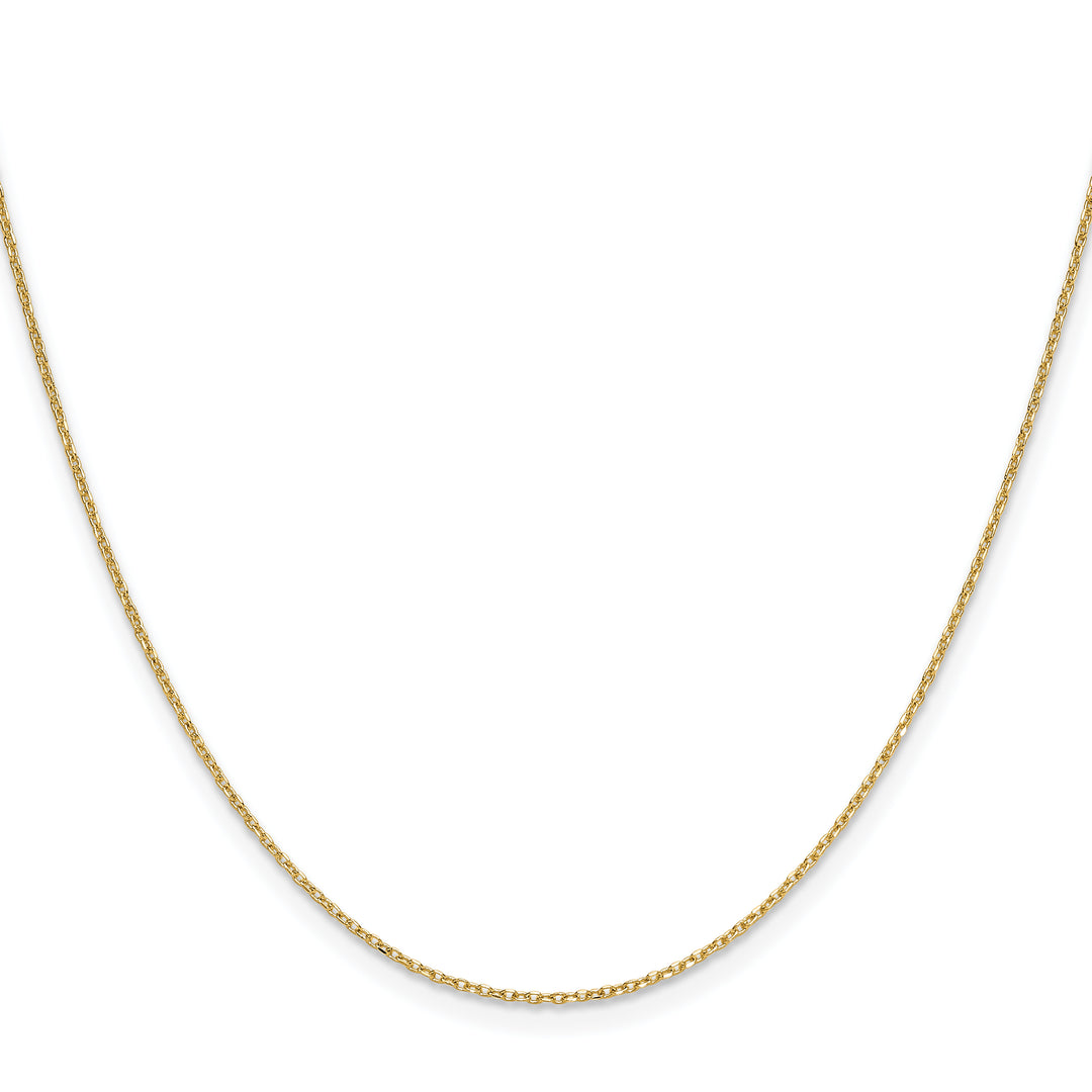 14k 1.0mm D/C Forzantine Cable Chain