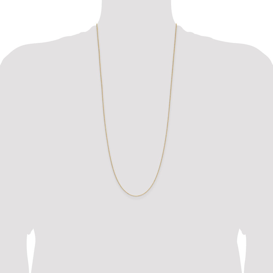 14k 1.0mm D/C Forzantine Cable Chain
