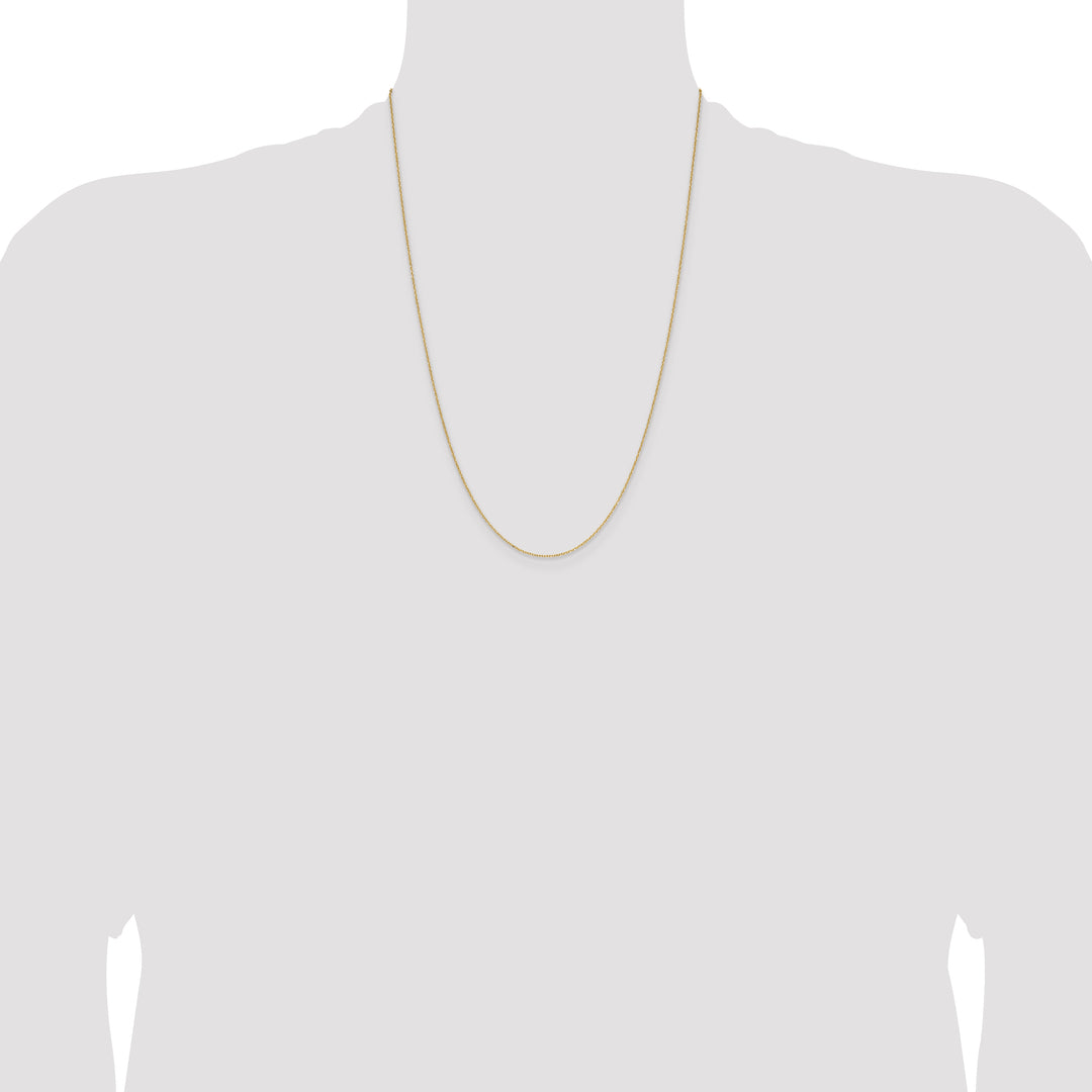 14k 1.0mm D/C Forzantine Cable Chain