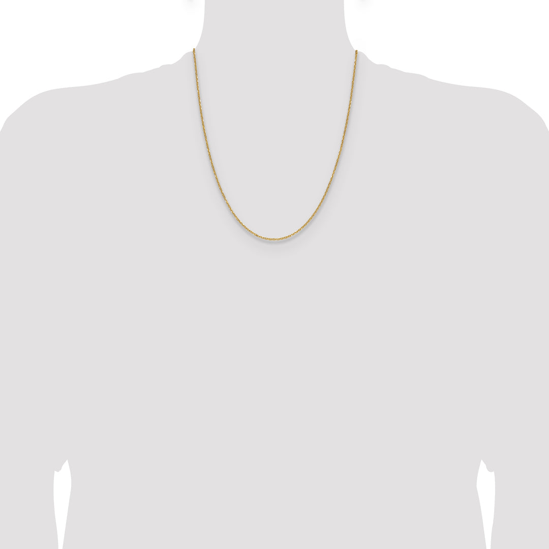 14k 1.4mm D/C Forzantine Cable Chain