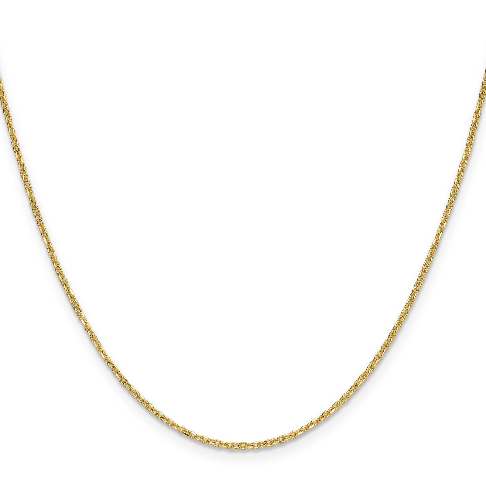 14k 1.4mm D/C Forzantine Cable Chain