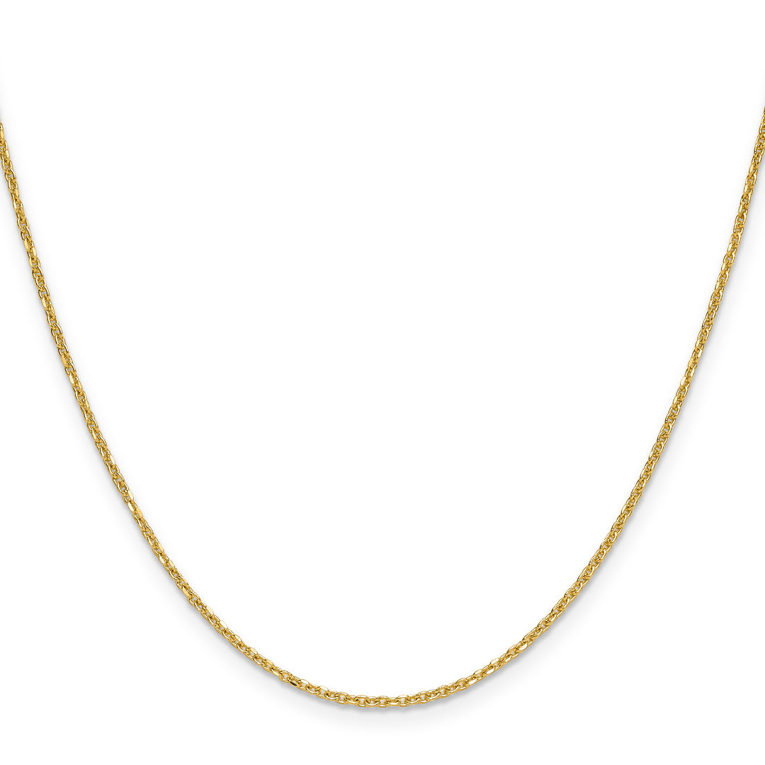 14k 1.4mm D/C Forzantine Cable Chain