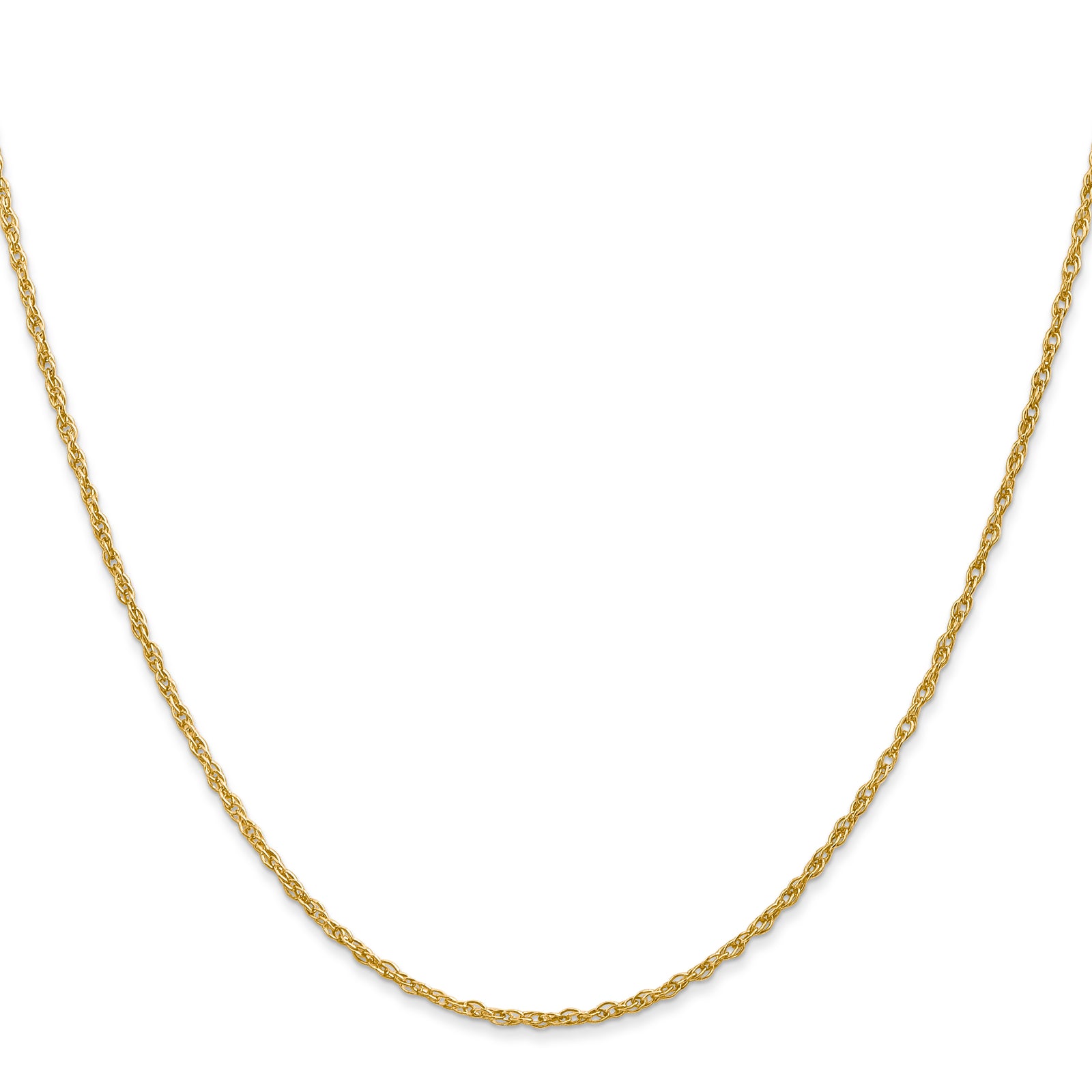 14k 1.3mm Heavy-Baby Rope Chain