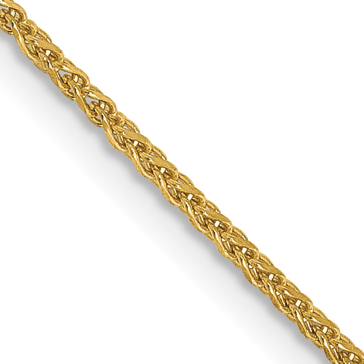 14k 1.25mm D/C Spiga Chain