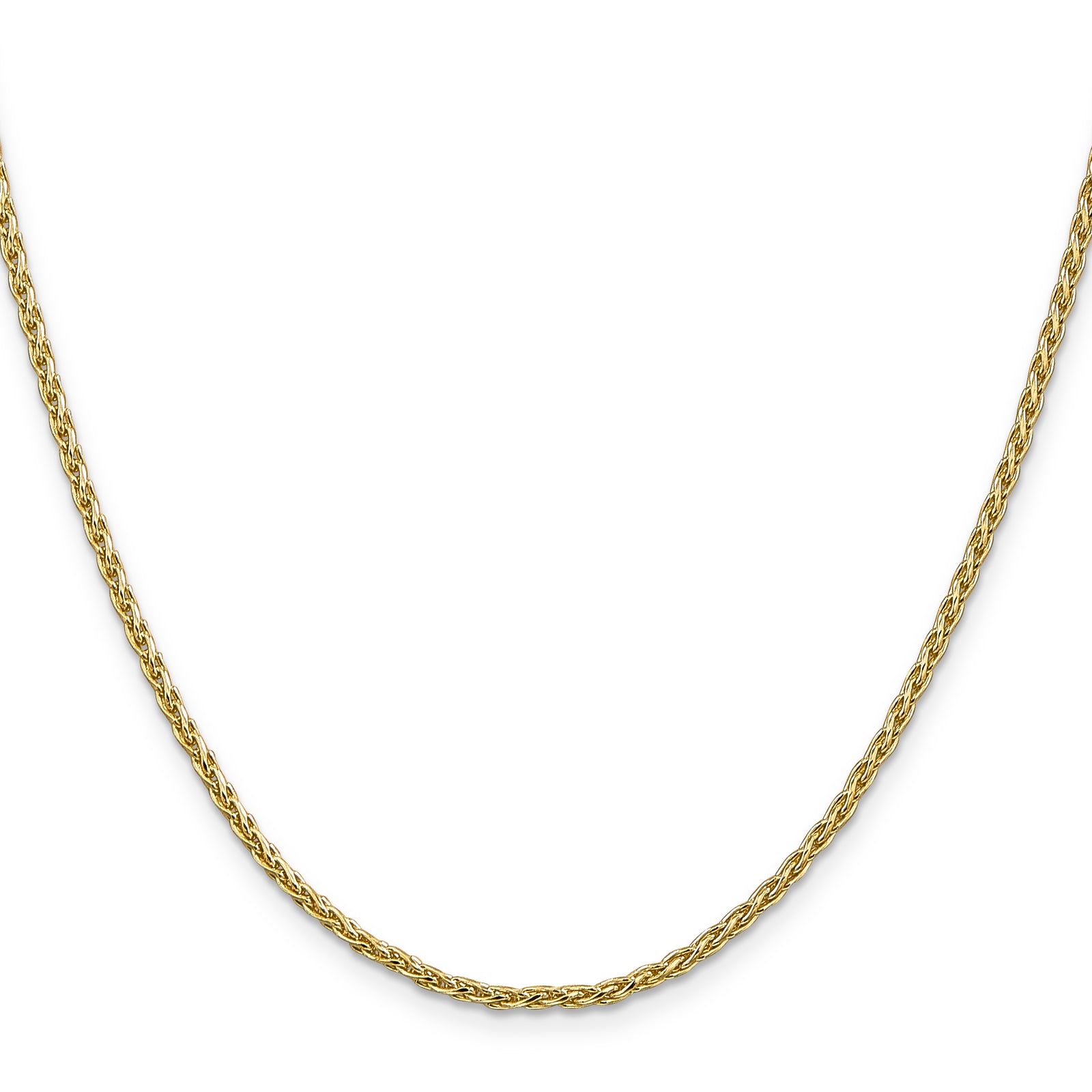 14k 2.25mm Parisian Wheat Chain