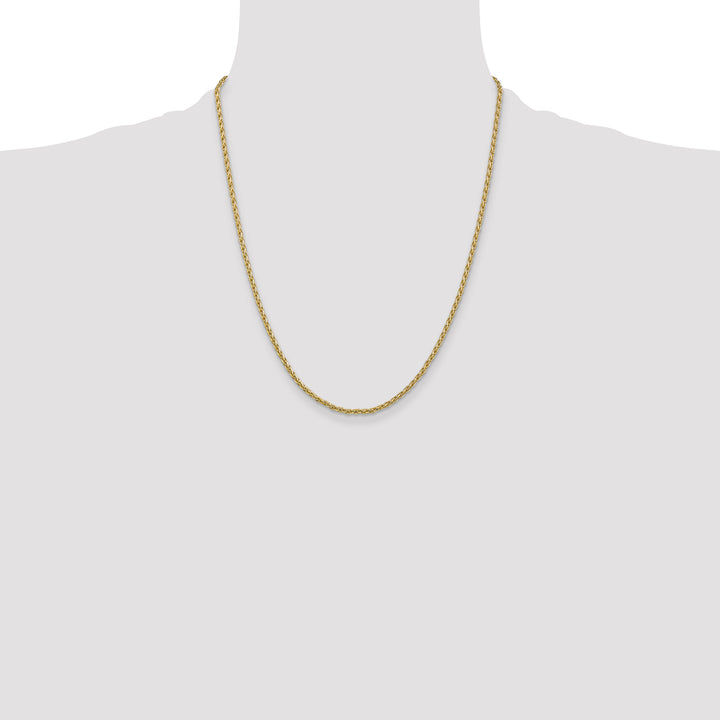 14k 2.25mm Parisian Wheat Chain
