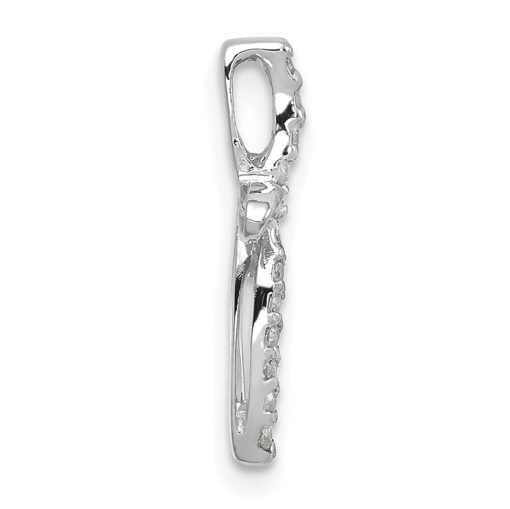 14k White Gold Cross Mounting