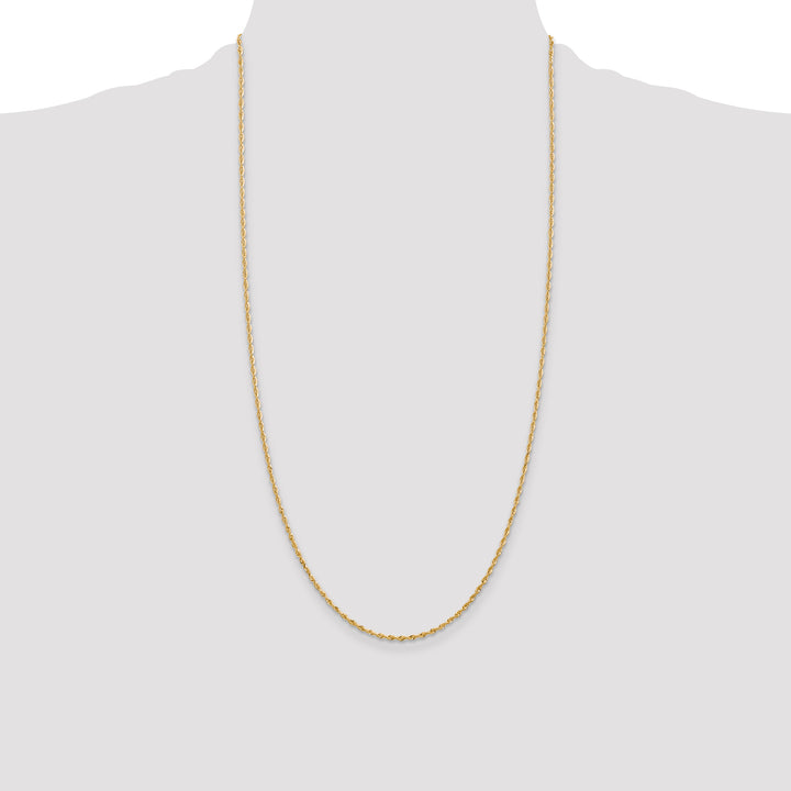 14k 1.85mm D/C Quadruple Rope Chain