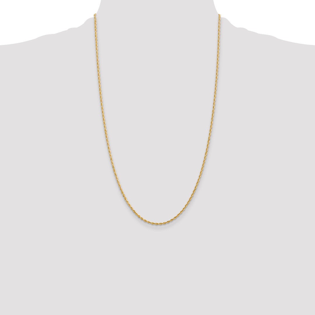 14k 2.00mm D/C Quadruple Rope Chain