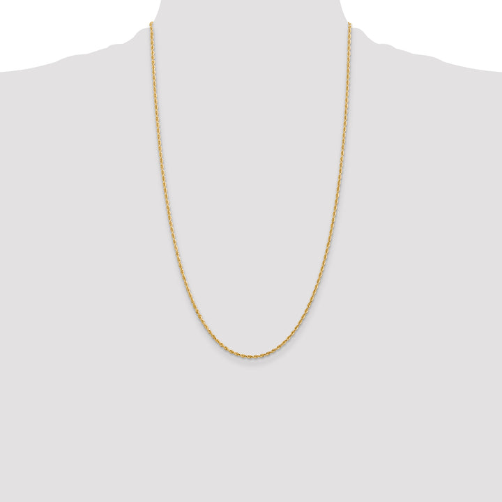 14k 2.00mm D/C Quadruple Rope Chain