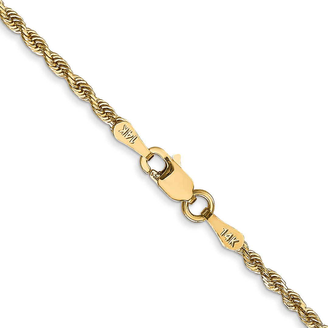 14k 2.00mm D/C Quadruple Rope Chain