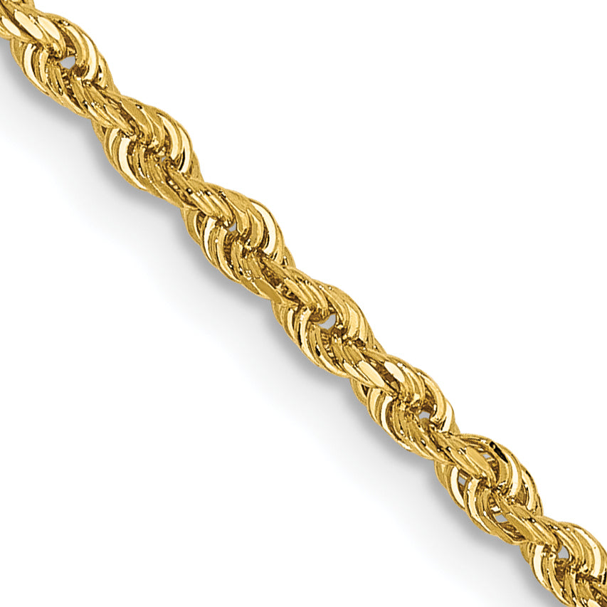 14k 2.00mm D/C Quadruple Rope Chain