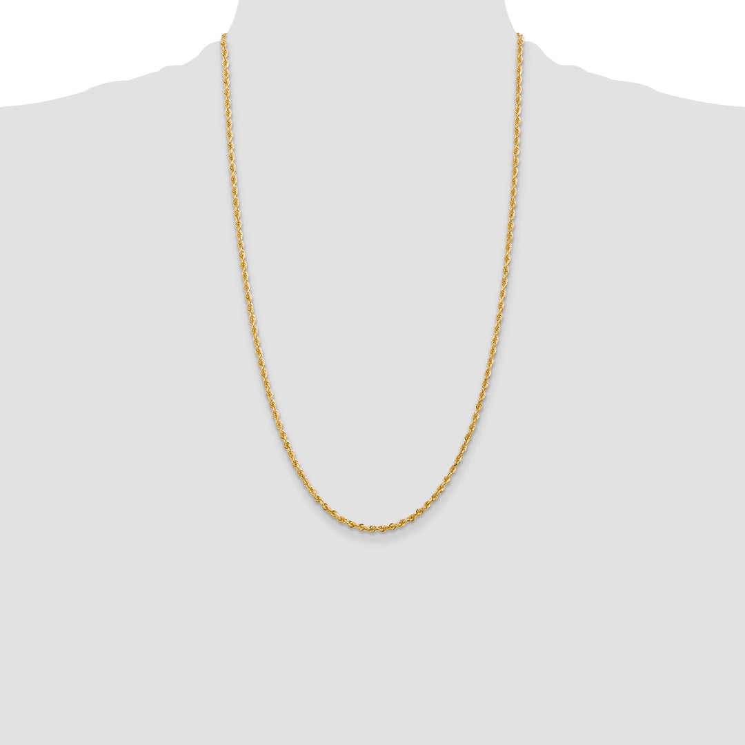14k 2.75mm D/C Quadruple Rope Chain