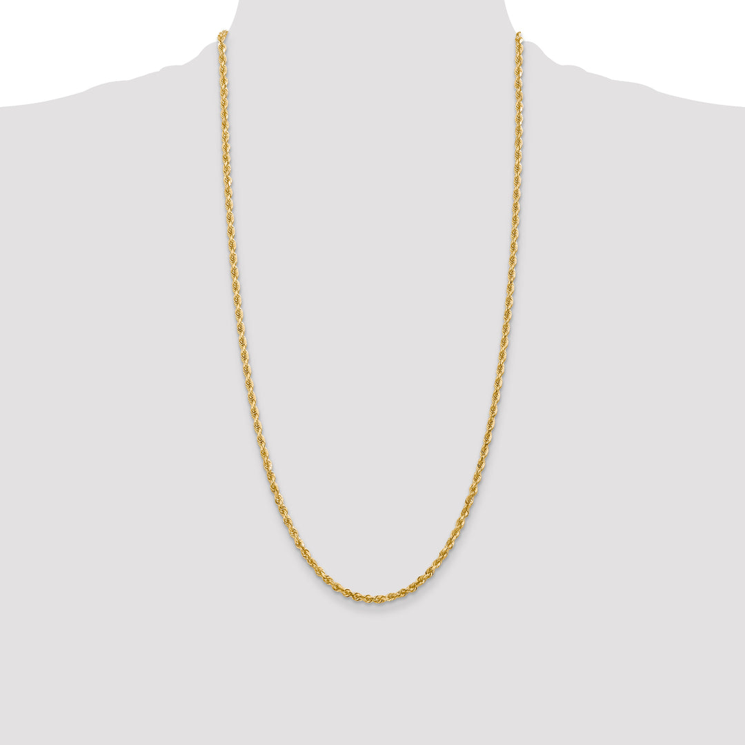 14k 3.35mm D/C Quadruple Rope Chain