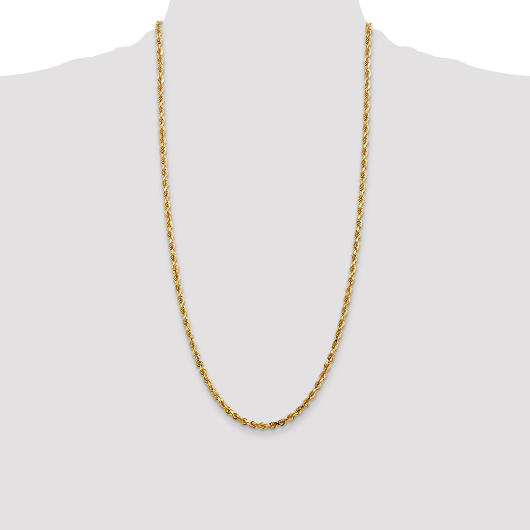 14k 4.0mm D/C Quadruple Rope Chain