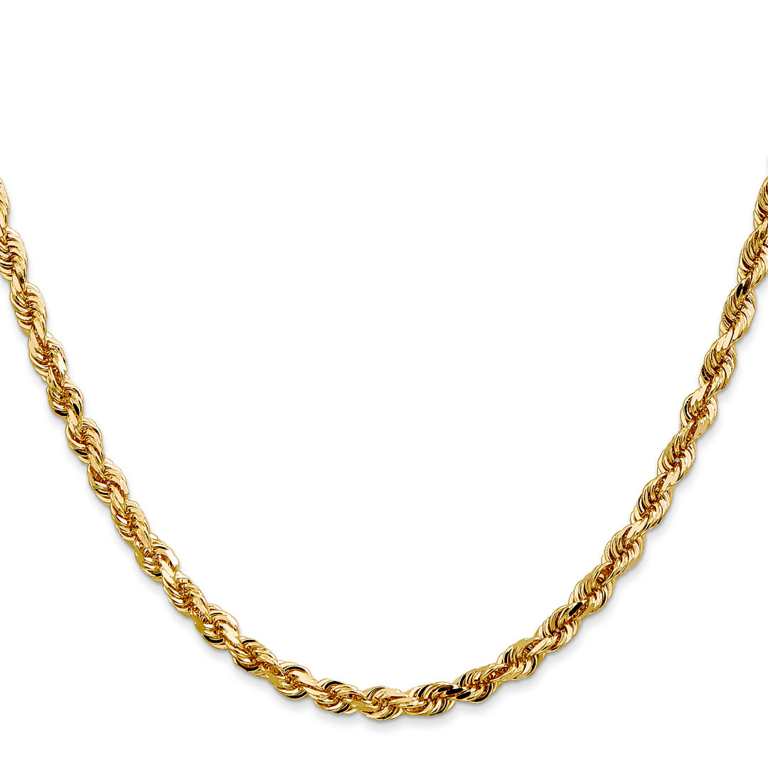 14k 4mm D/C Quadruple Rope Chain