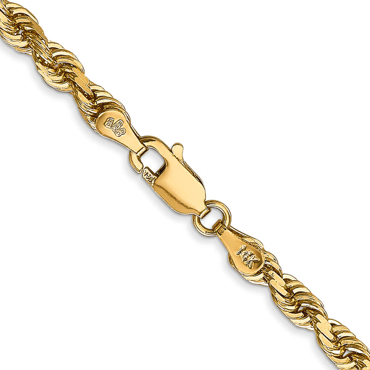 14k 4mm D/C Quadruple Rope Chain