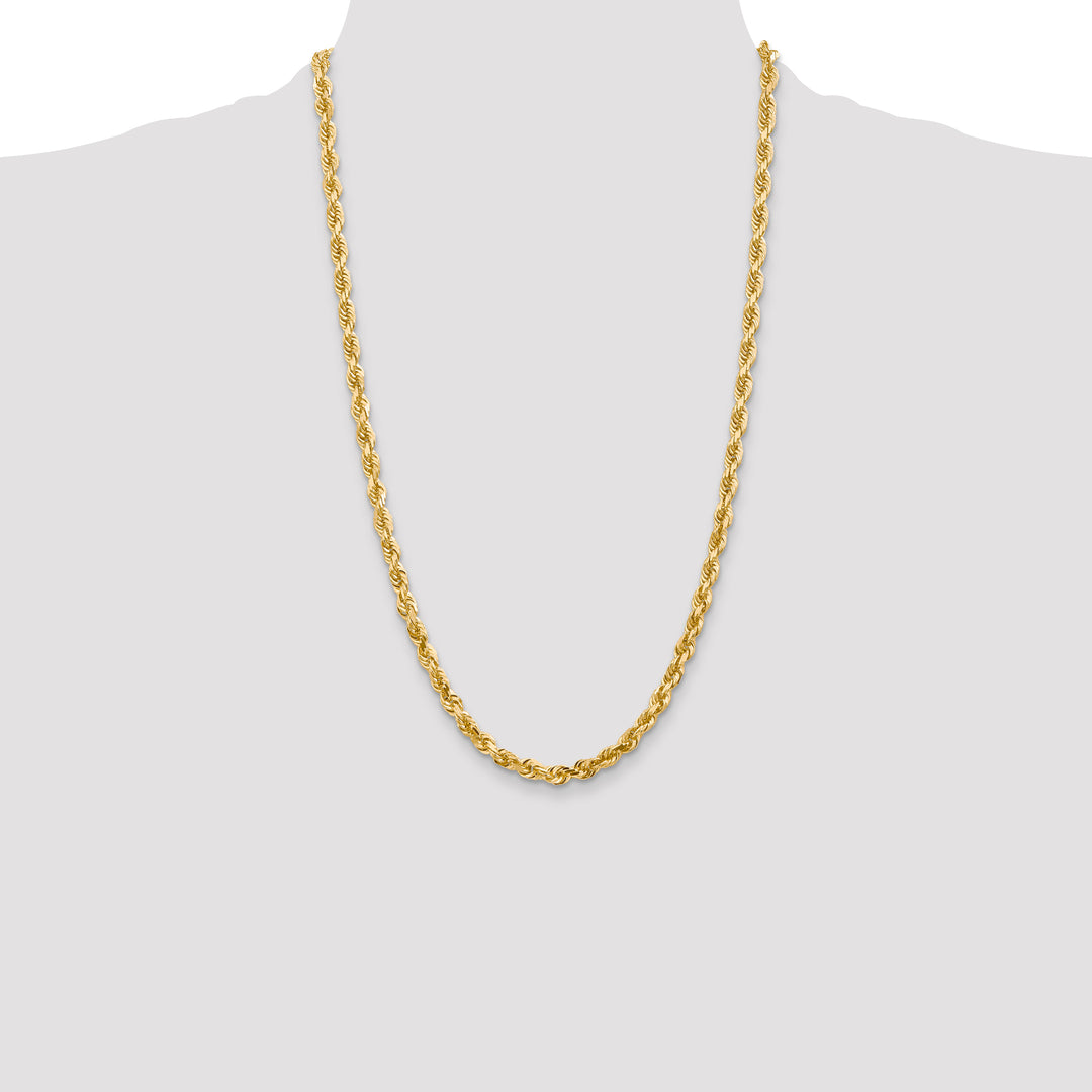 14k 5.0mm D/C Quadruple Rope Chain