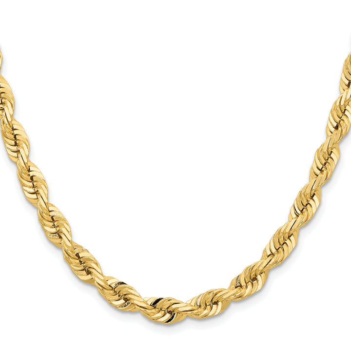 14k 7.0mm D/C Quadruple Rope Chain